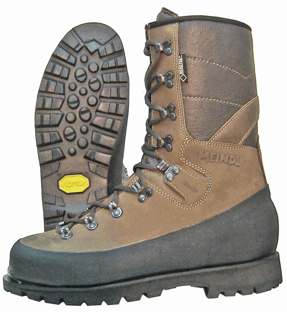 Meindl Eureka: Steel Toe Tough, Ground Ready, 10-Inch Grit.